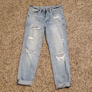 NWOT AE Tom girl jeans